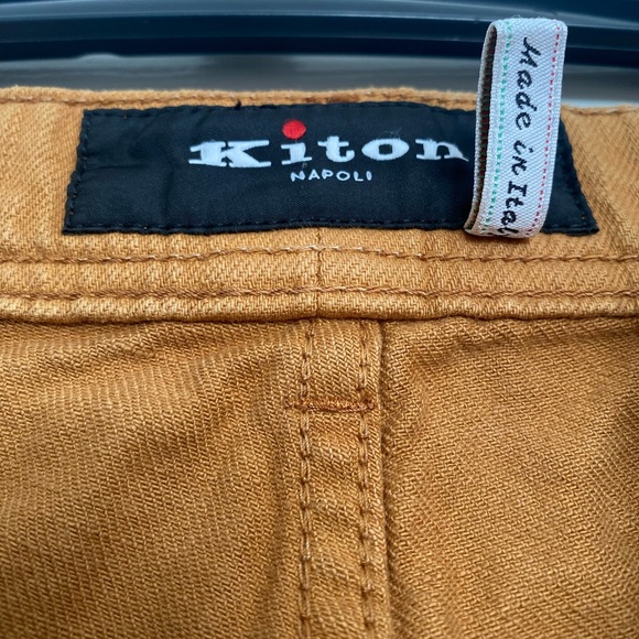 Kiton Napoli Men’s 5 Pocket Jeans. 100%Cotton. - Picture 6 of 15